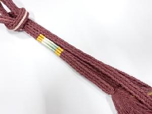 正絹　手組帯締め